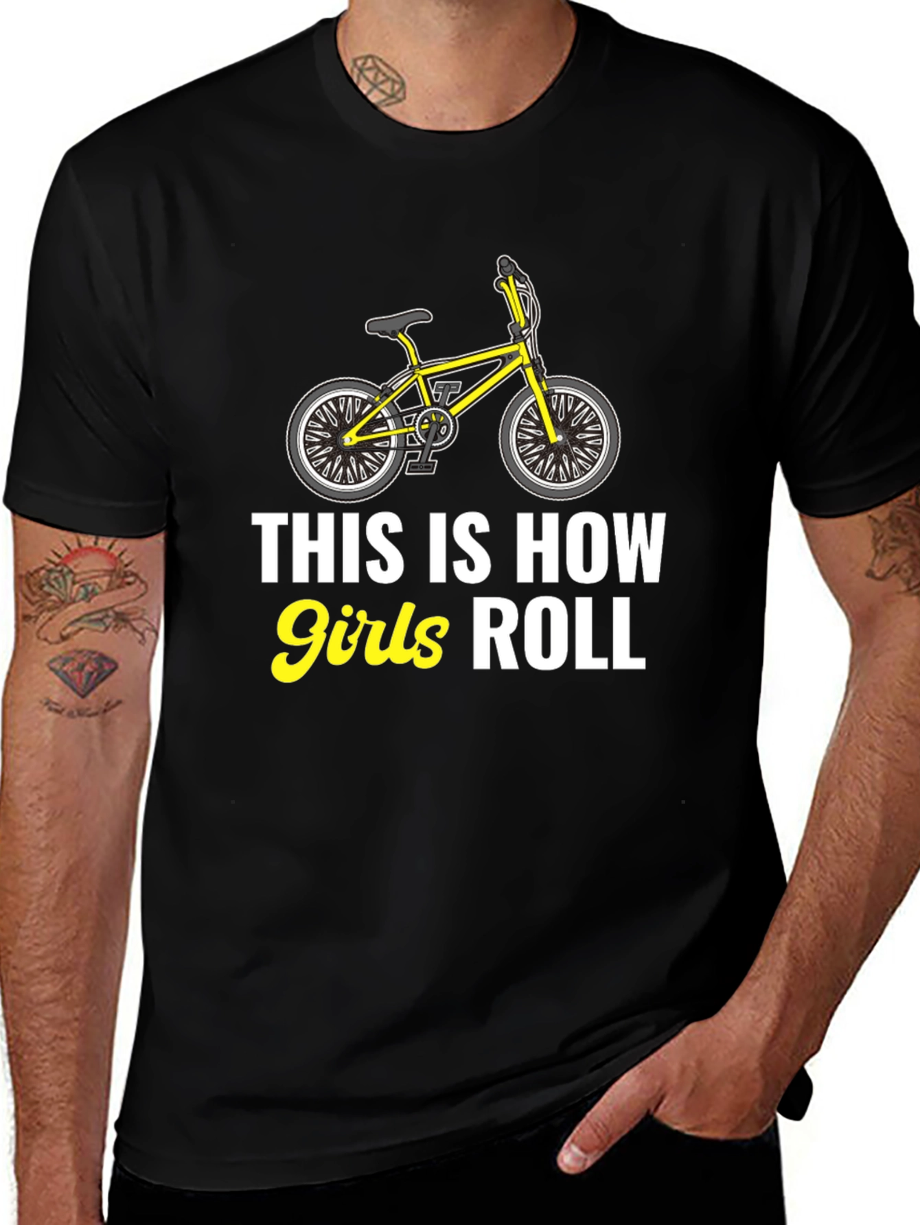 Girls Roll BMX T-Shirt