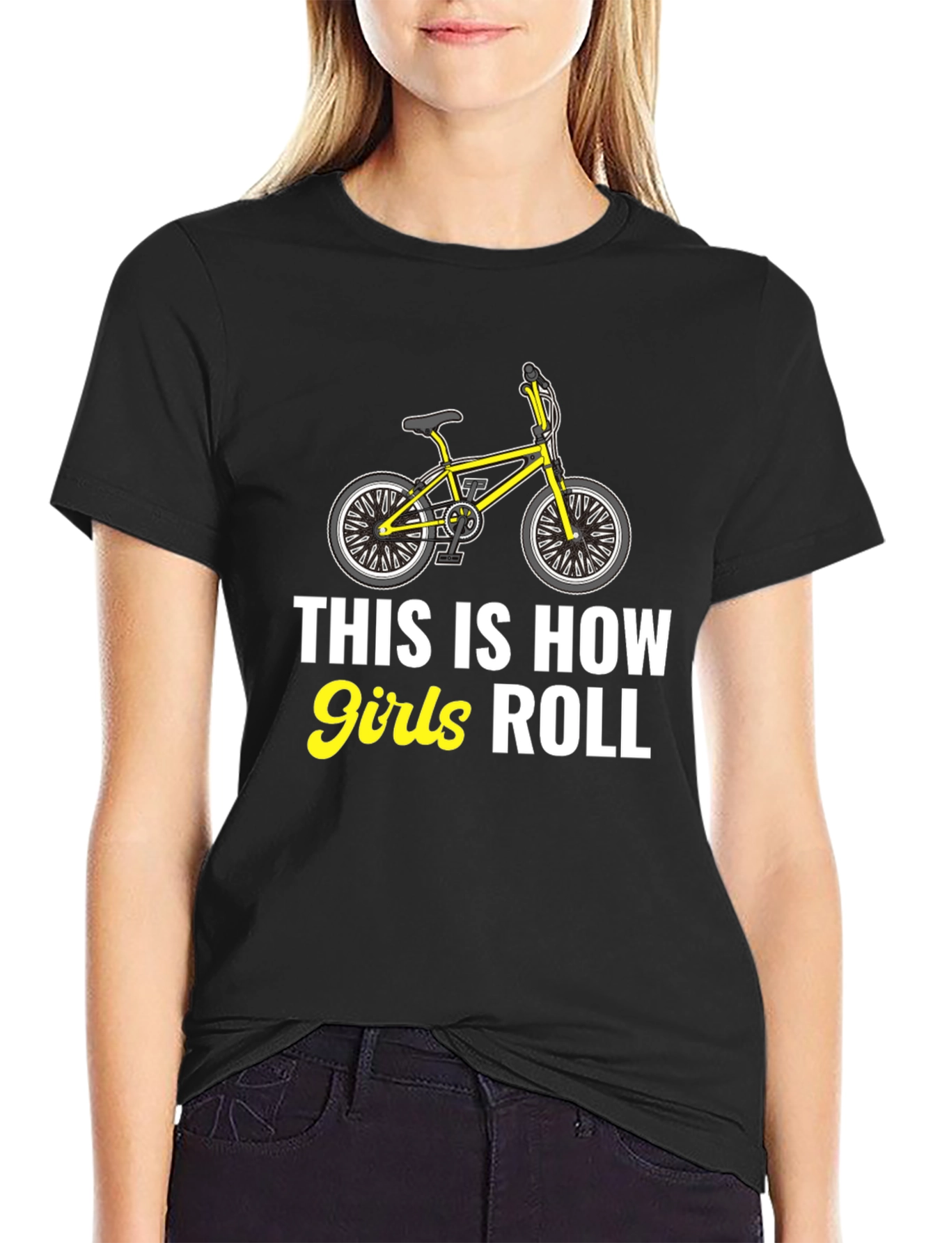 Girls Roll BMX T-Shirt