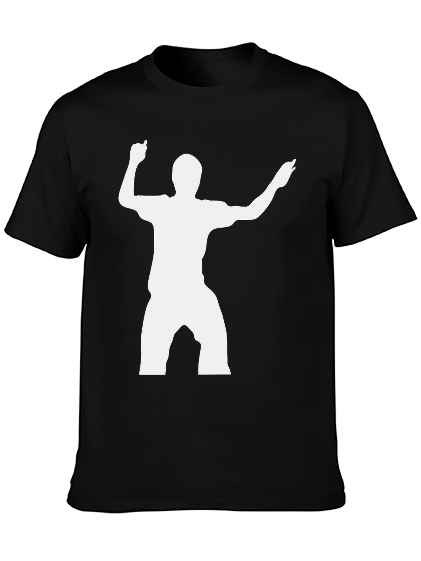 Silhouette Dancer Graphic T-Shirt - Black