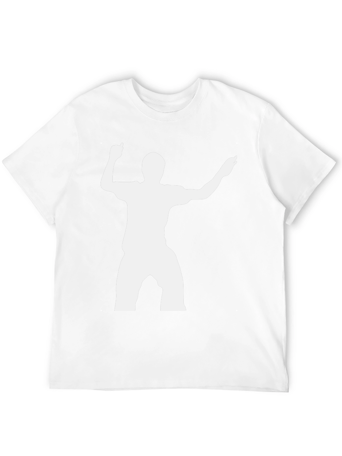 Silhouette Dancer Graphic T-Shirt - Black