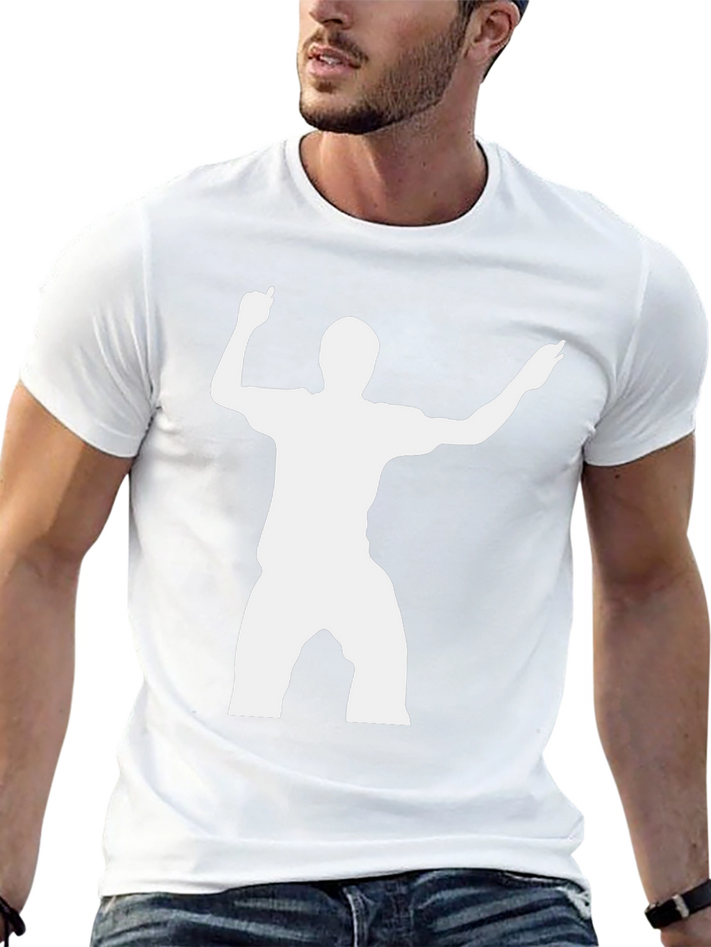 Silhouette Dancer Graphic T-Shirt - Black