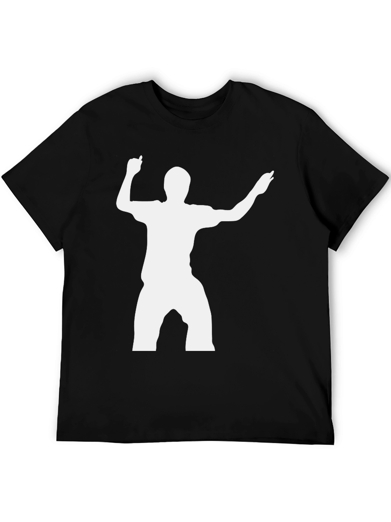 Silhouette Dancer Graphic T-Shirt - Black