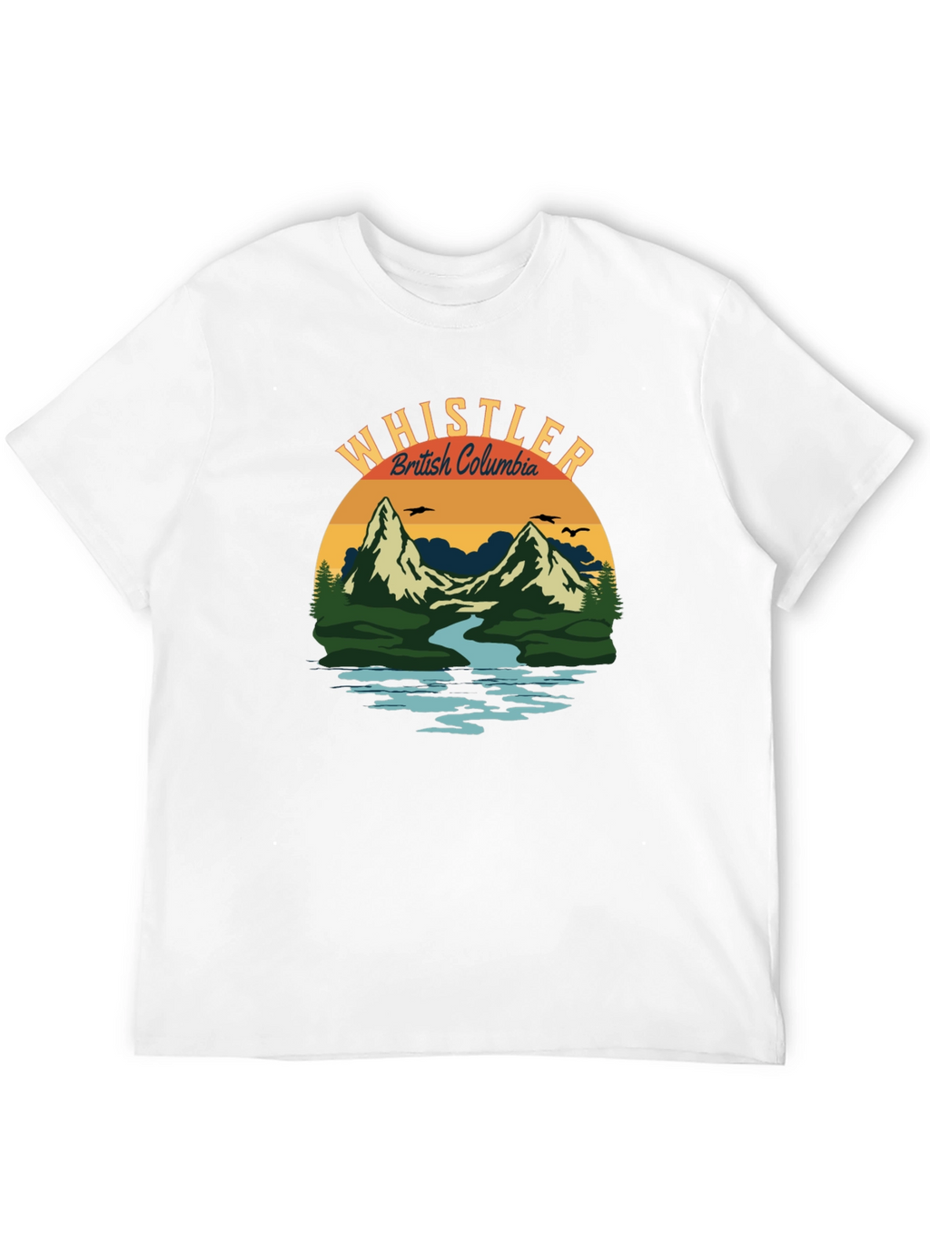 Whistler British Columbia Graphic T-Shirt