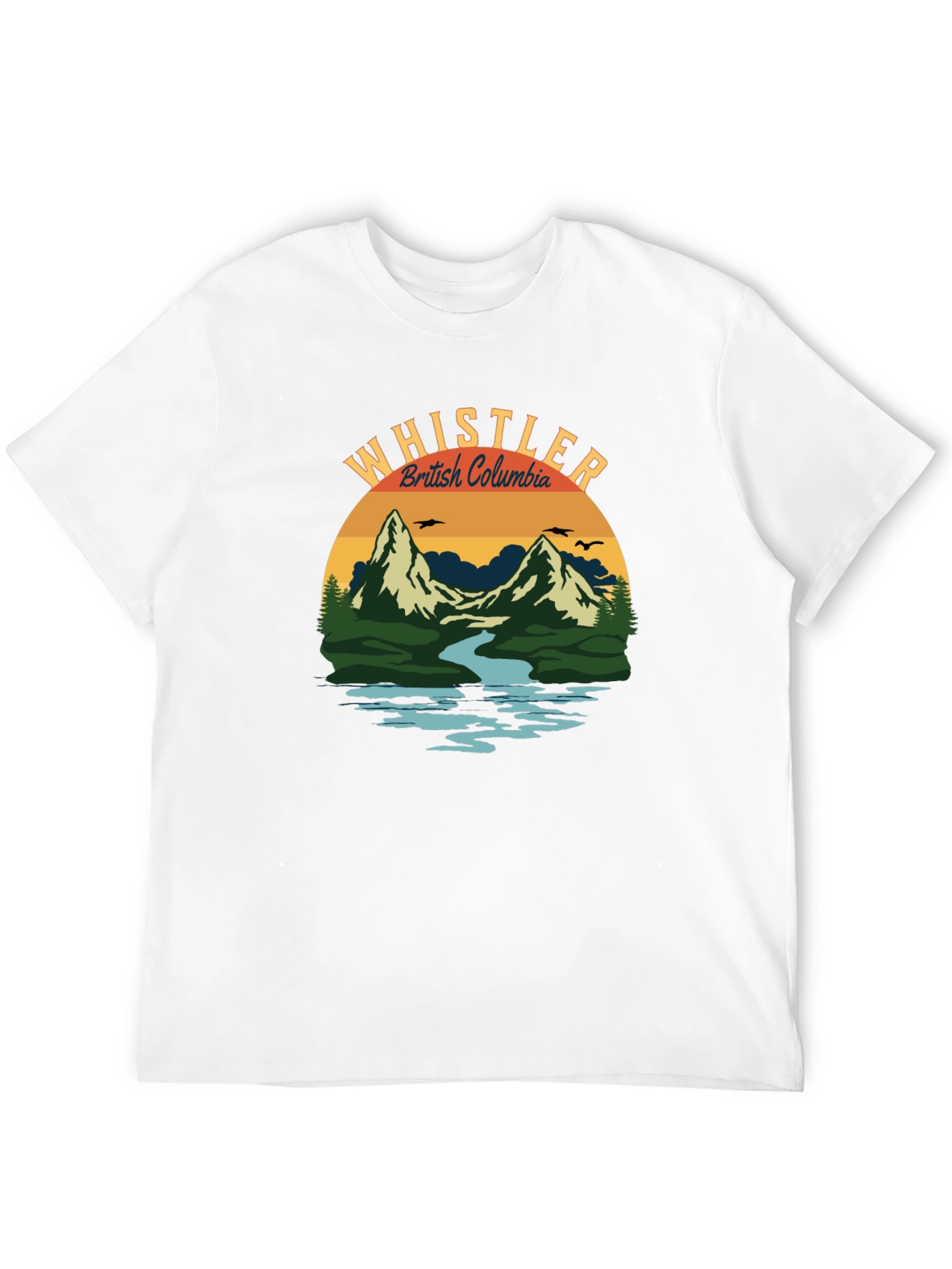 Whistler British Columbia Graphic T-Shirt