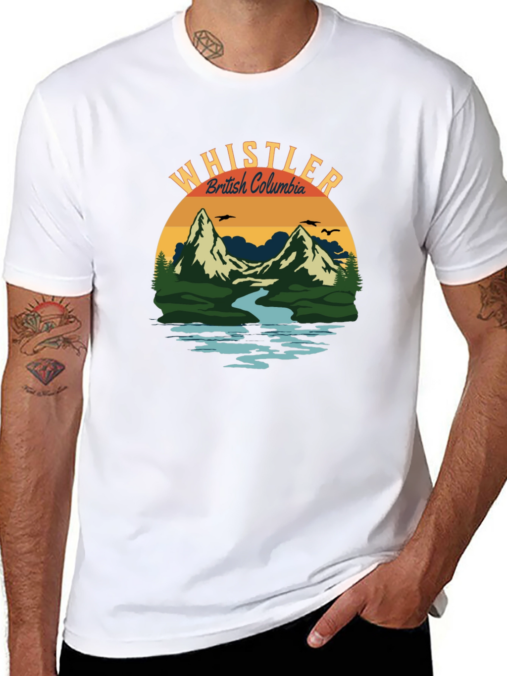 Whistler British Columbia Graphic T-Shirt