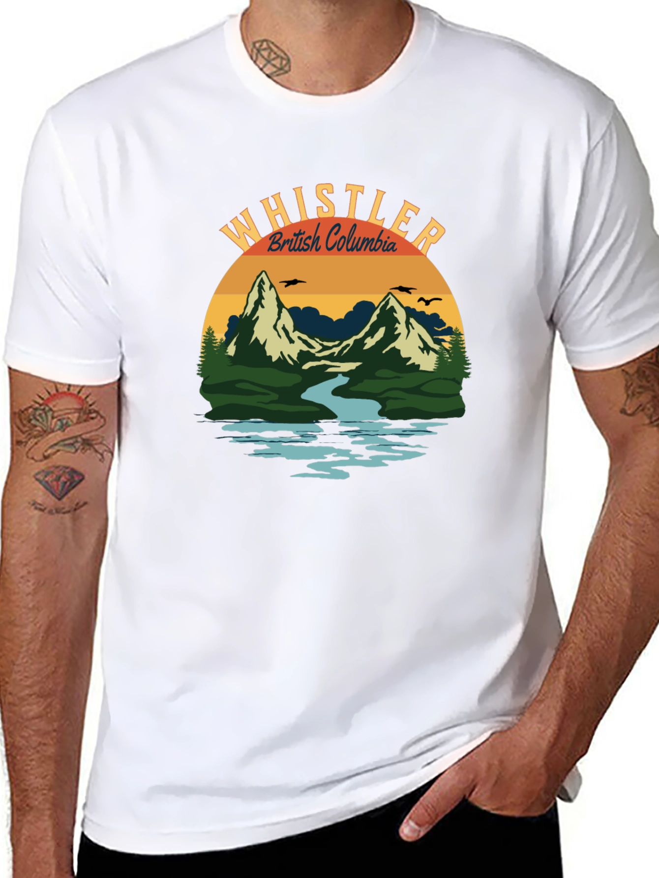 Whistler British Columbia Graphic T-Shirt