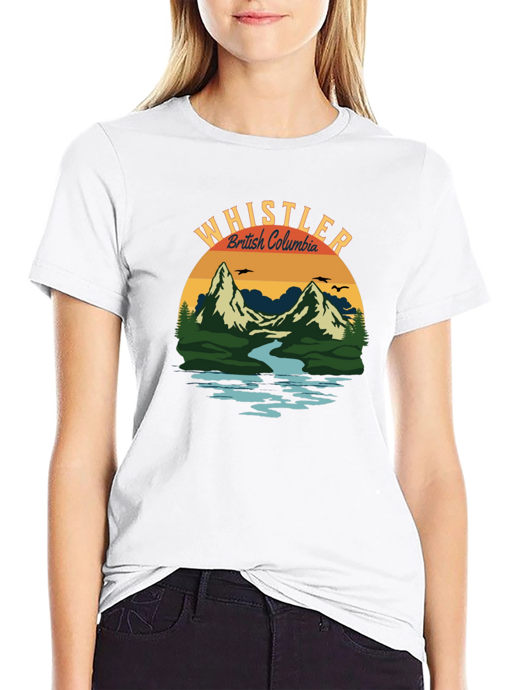 Whistler British Columbia Graphic T-Shirt