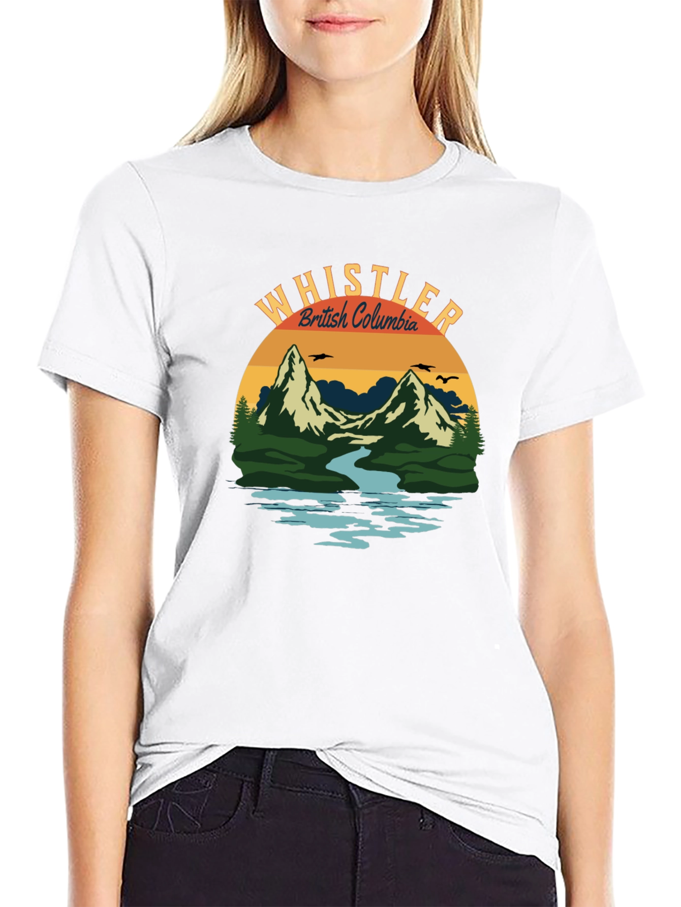 Whistler British Columbia Graphic T-Shirt