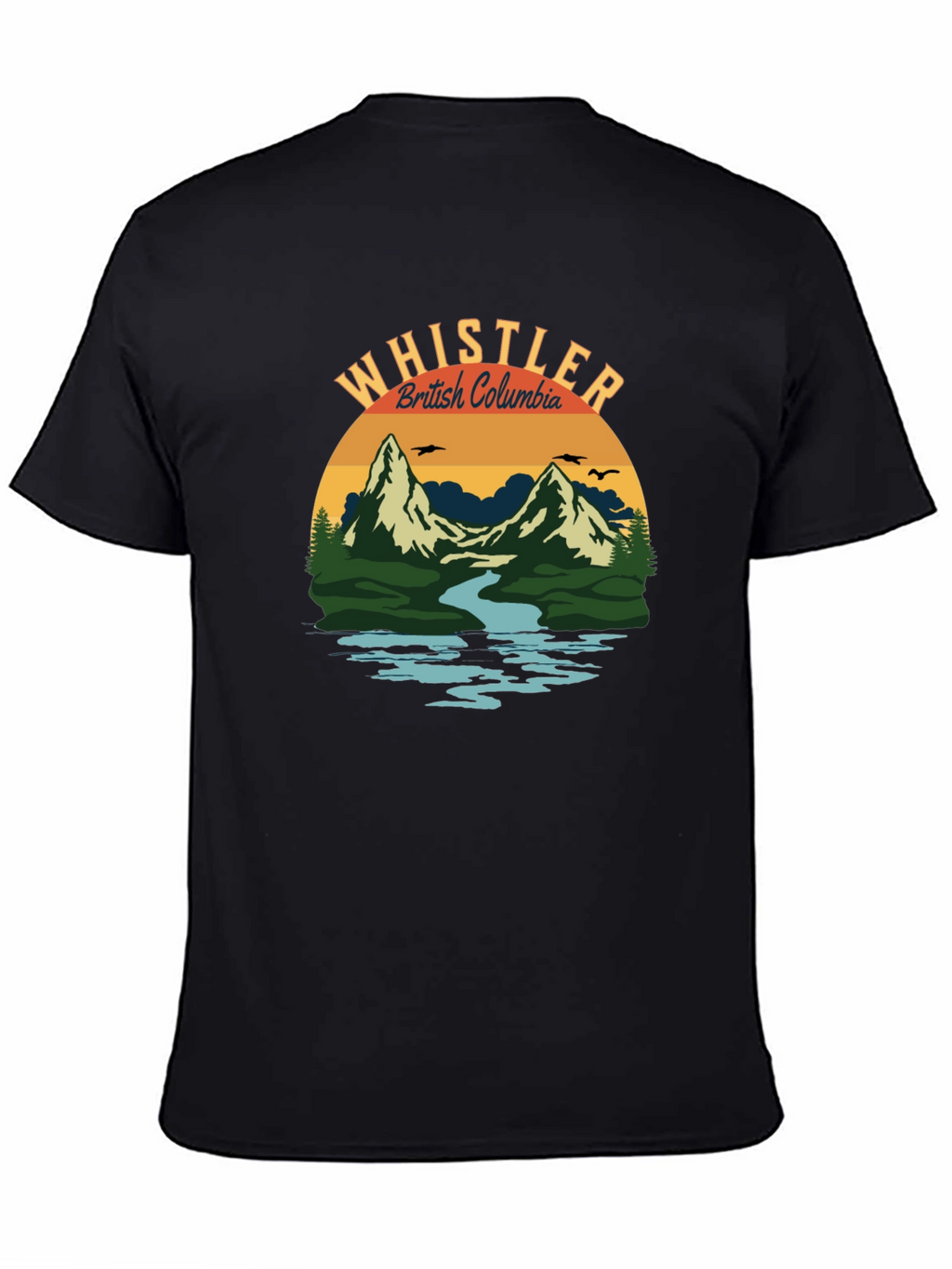 Whistler British Columbia Graphic T-Shirt