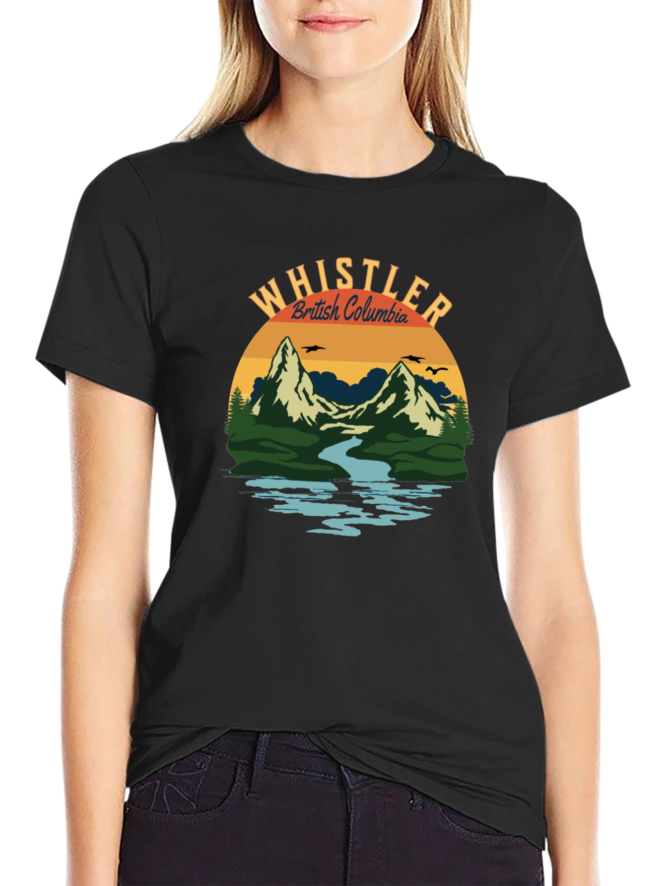 Whistler British Columbia Graphic T-Shirt