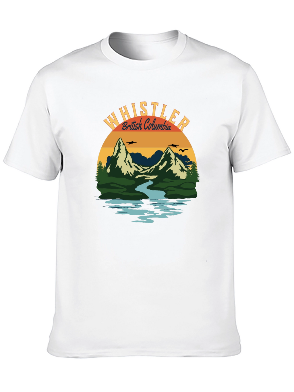 Whistler British Columbia Graphic T-Shirt
