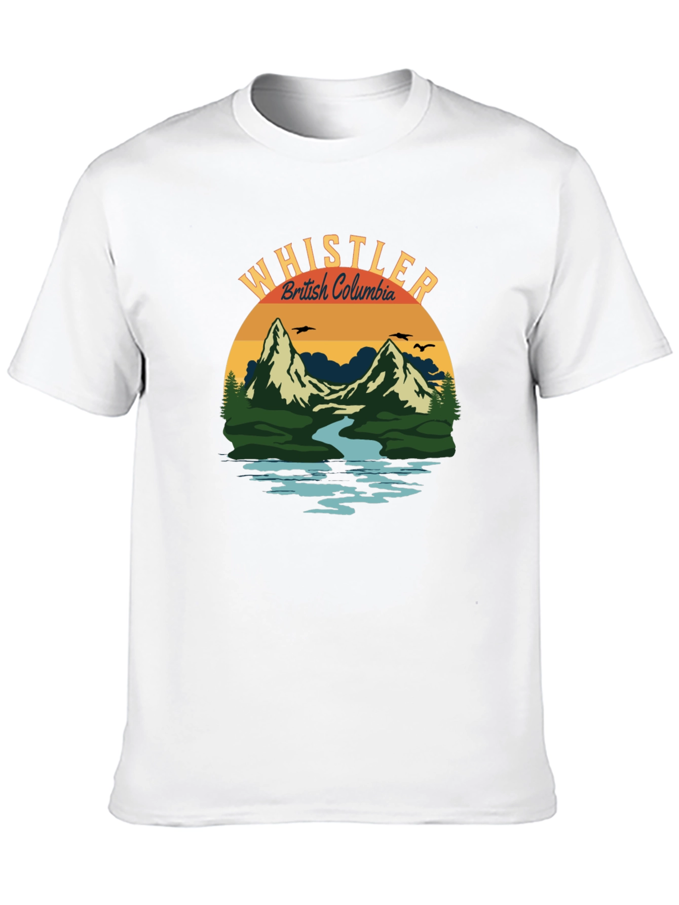 Whistler British Columbia Graphic T-Shirt