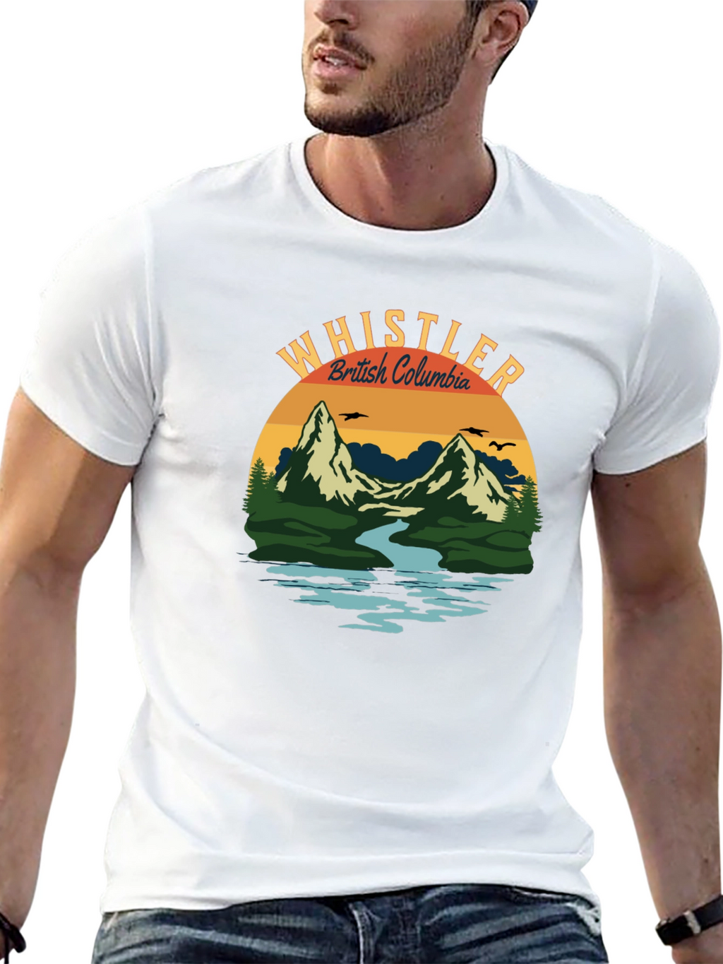 Whistler British Columbia Graphic T-Shirt