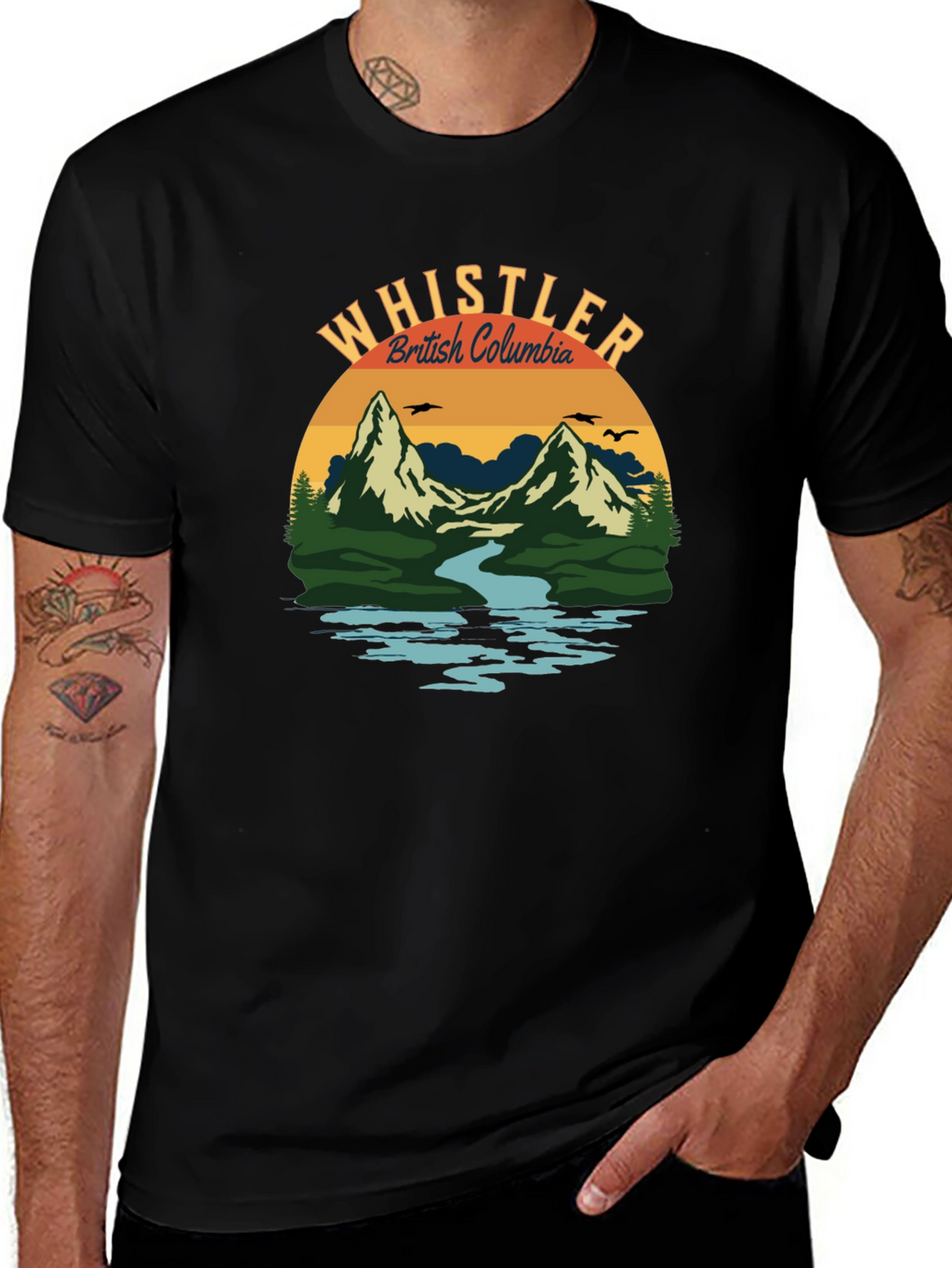 Whistler British Columbia Graphic T-Shirt