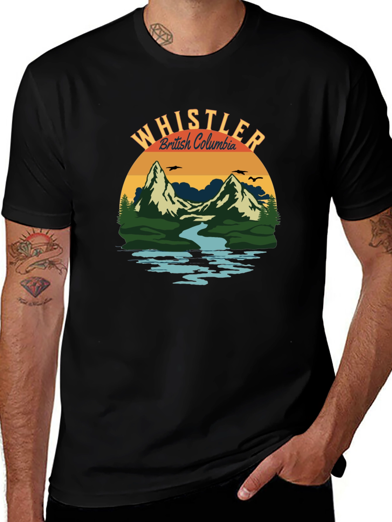 Whistler British Columbia Graphic T-Shirt