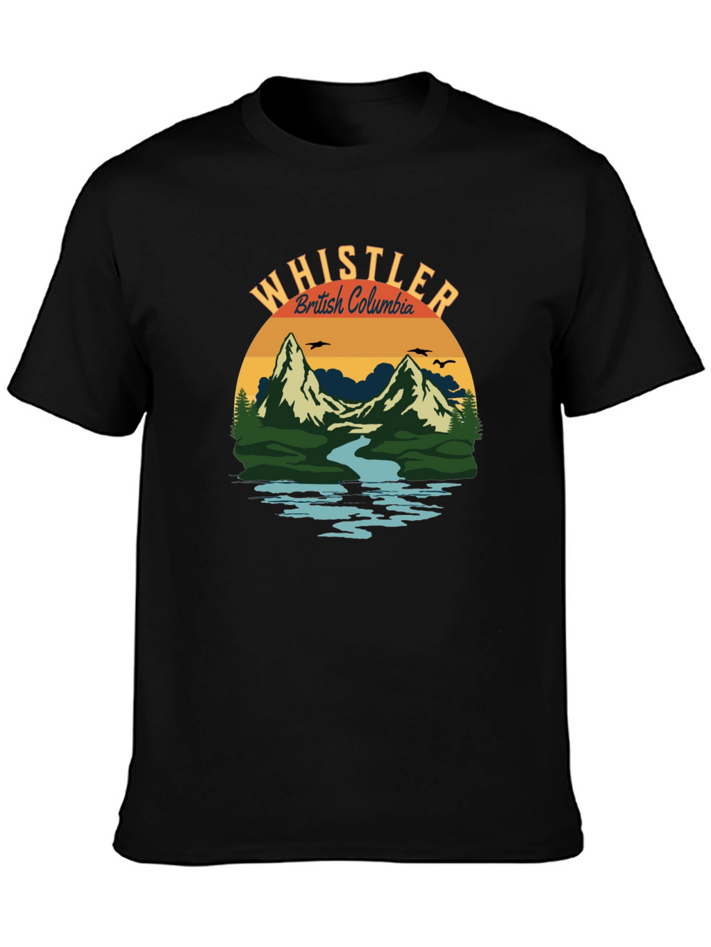 Whistler British Columbia Graphic T-Shirt