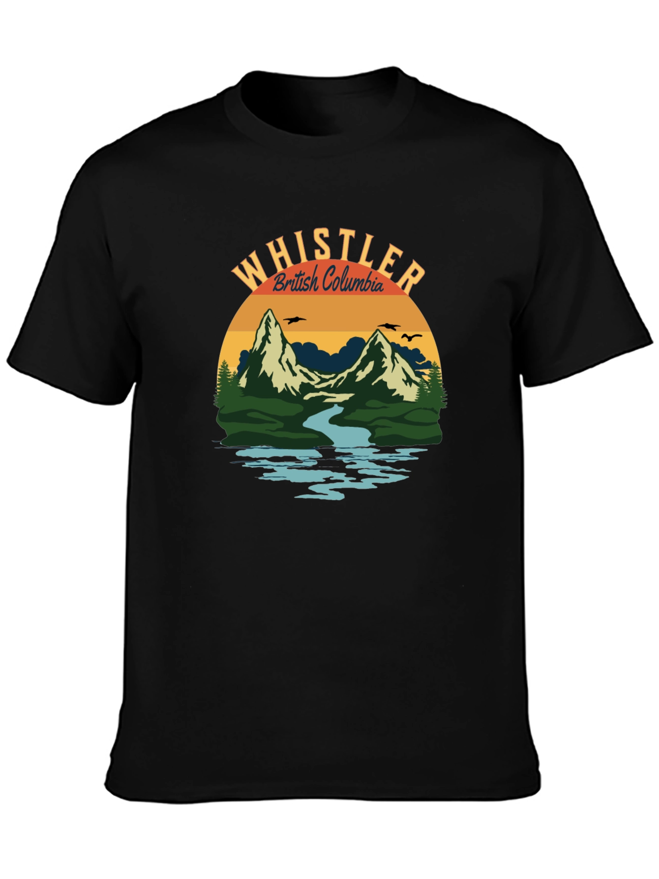Whistler British Columbia Graphic T-Shirt