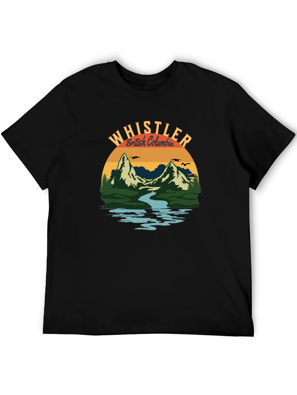 Whistler British Columbia Graphic T-Shirt