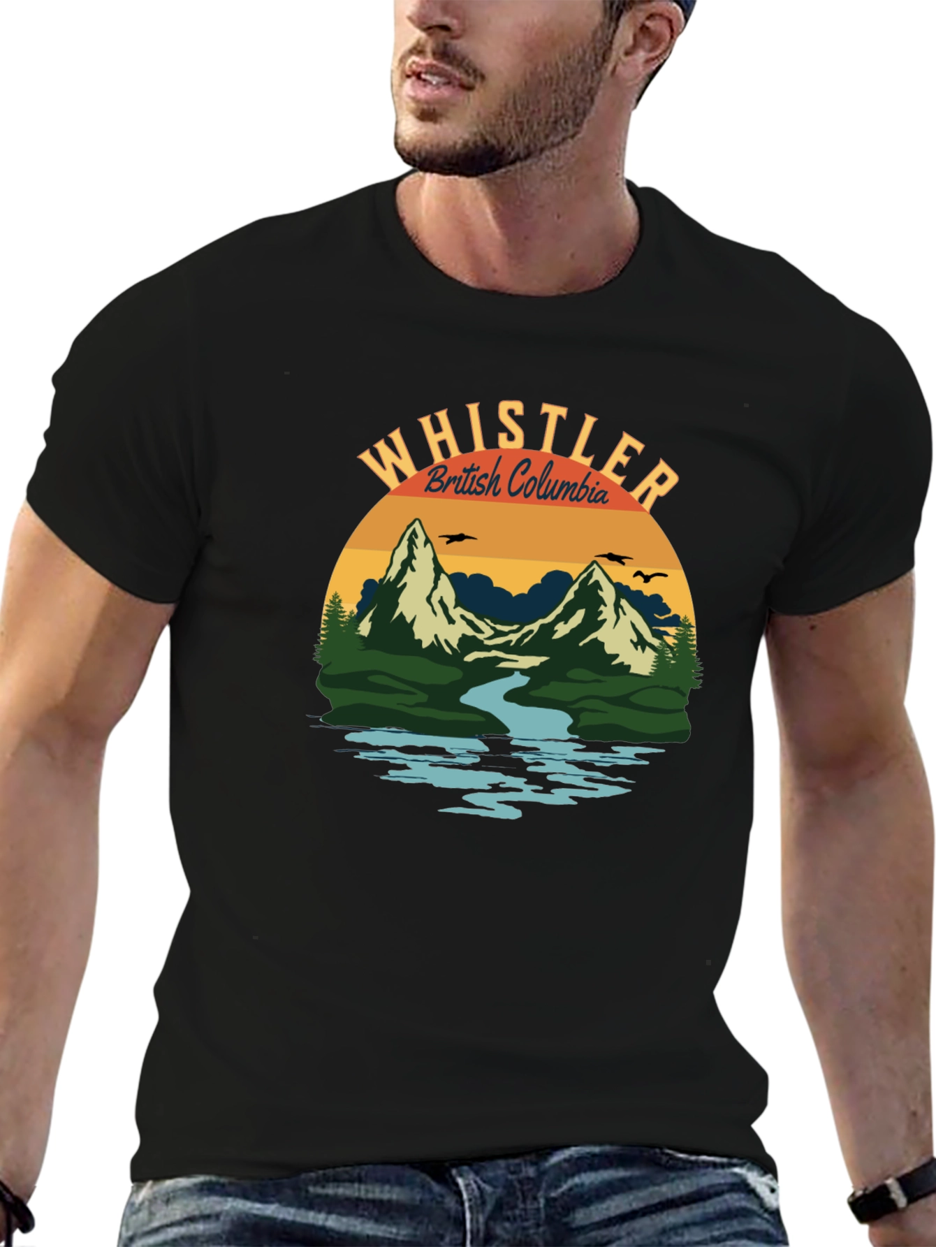 Whistler British Columbia Graphic T-Shirt