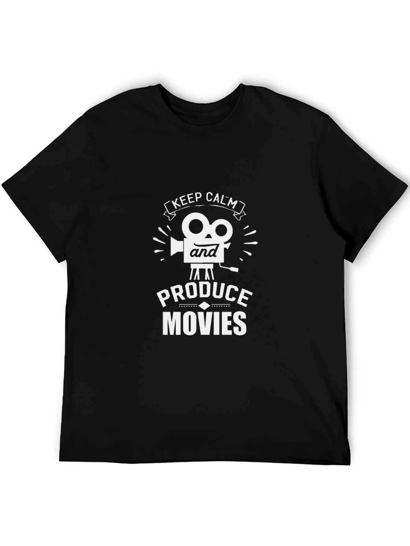 Keep Calm and Produce Movies T-Shirt