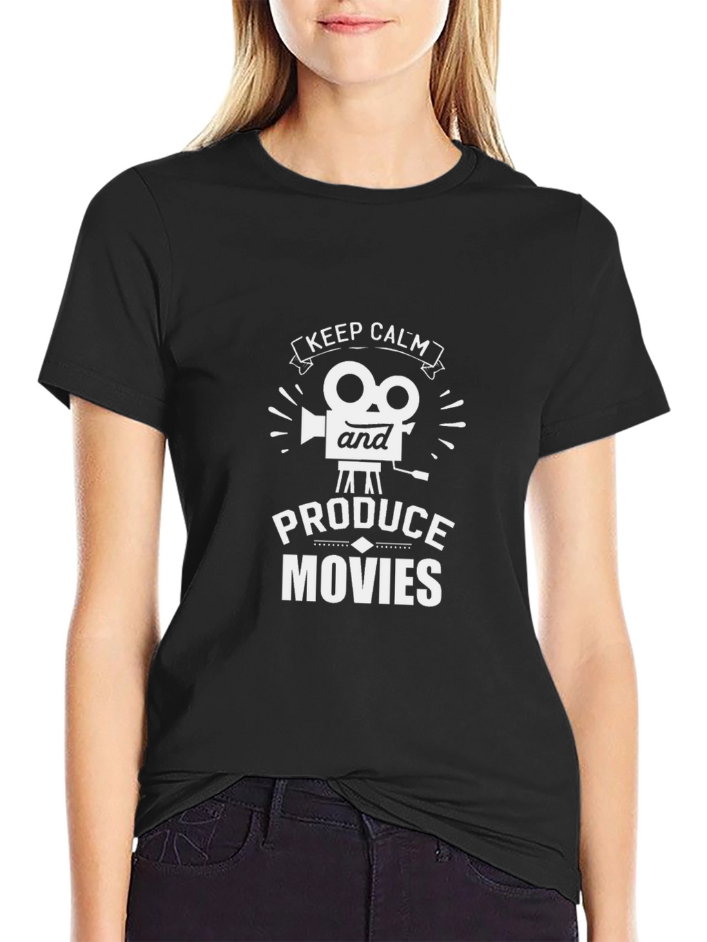 Keep Calm and Produce Movies T-Shirt