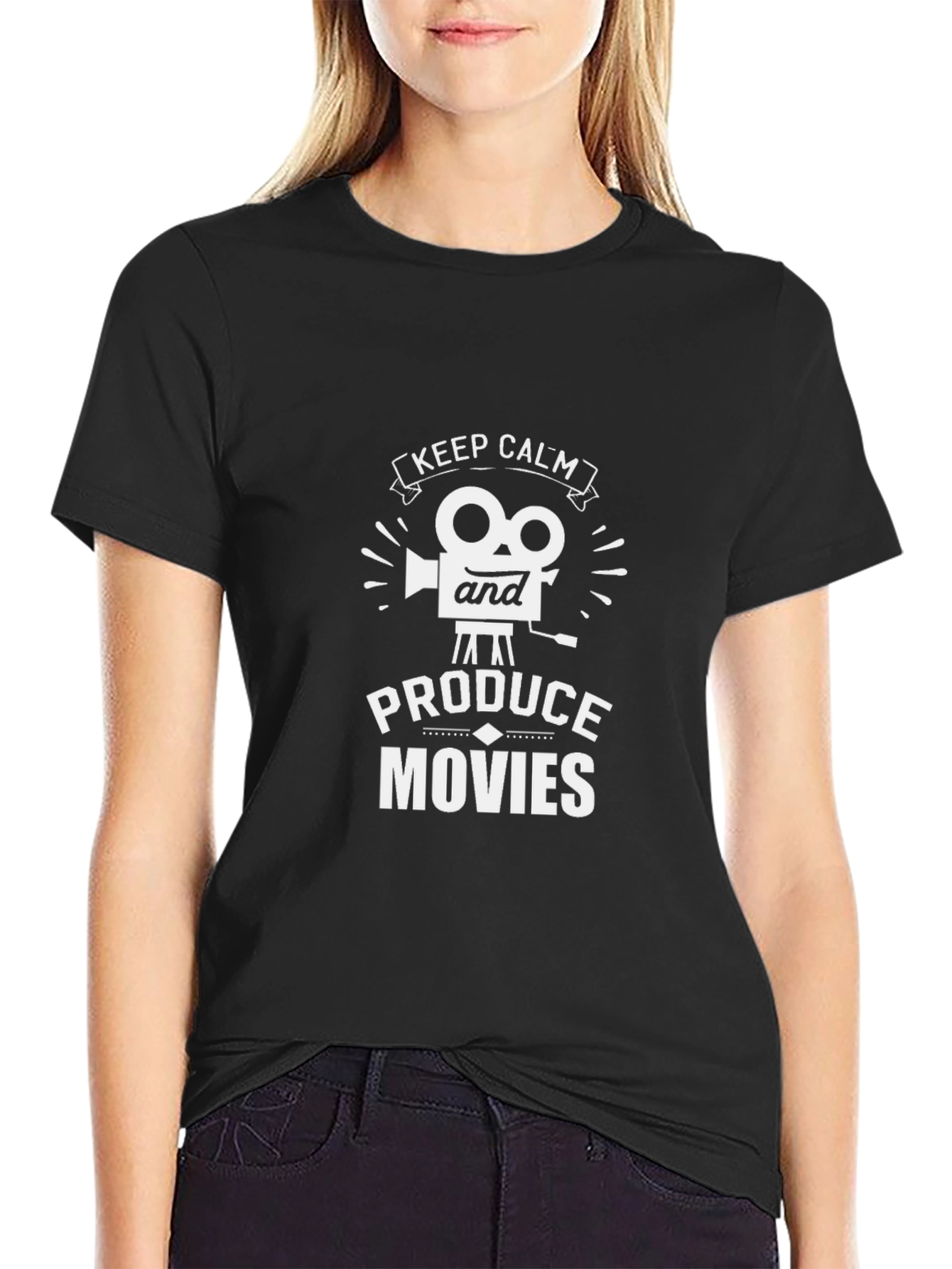 Keep Calm and Produce Movies T-Shirt