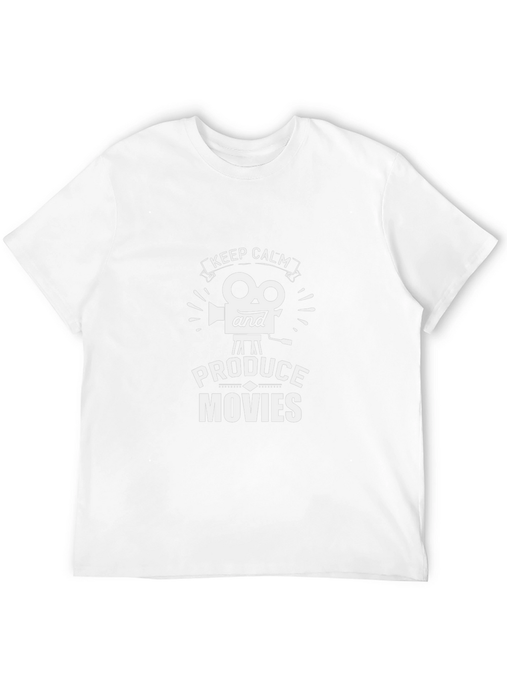 Keep Calm and Produce Movies T-Shirt