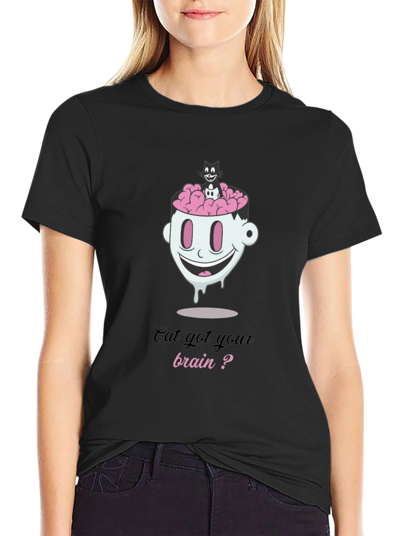 Cat Got Your Brain? Graphic Tee