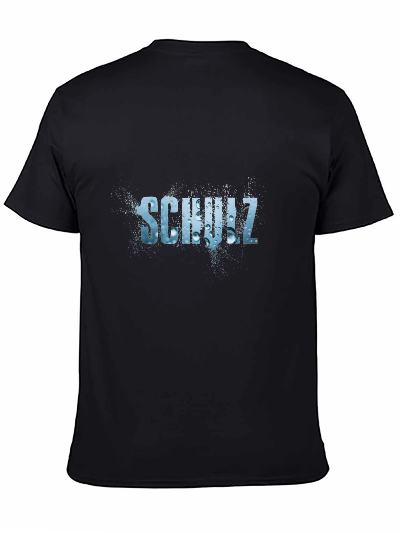 Schulz Graphic Print Black T-Shirt