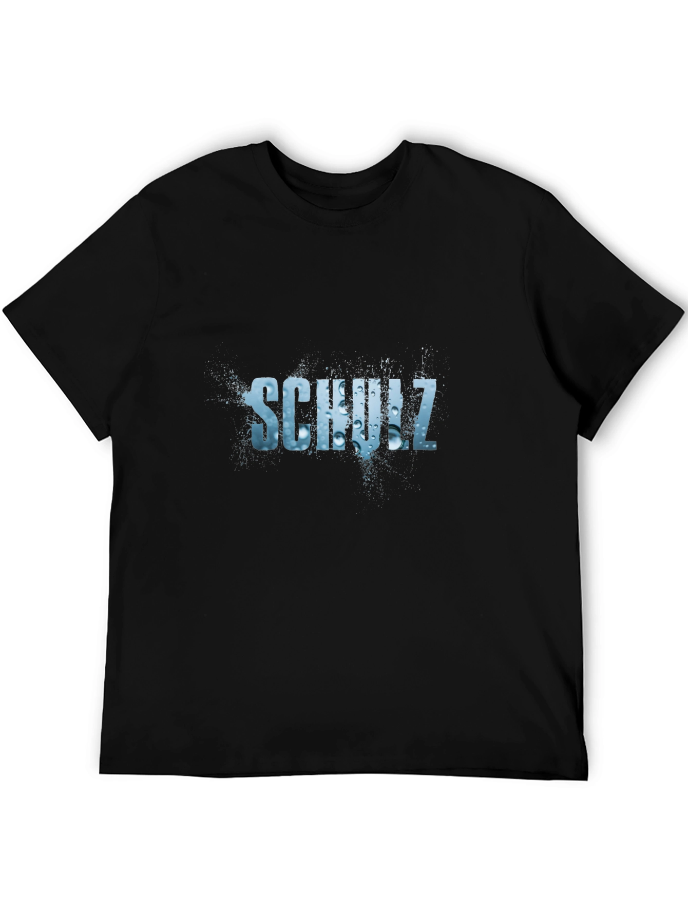 Schulz Graphic Print Black T-Shirt
