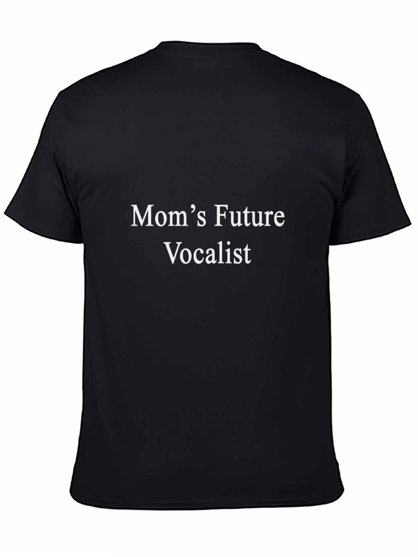 Moms Future Vocalist T-Shirt - Black