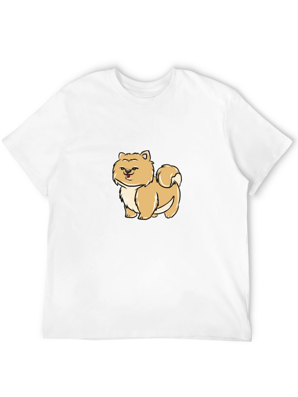 Cute Pomeranian Dog Graphic T-Shirt