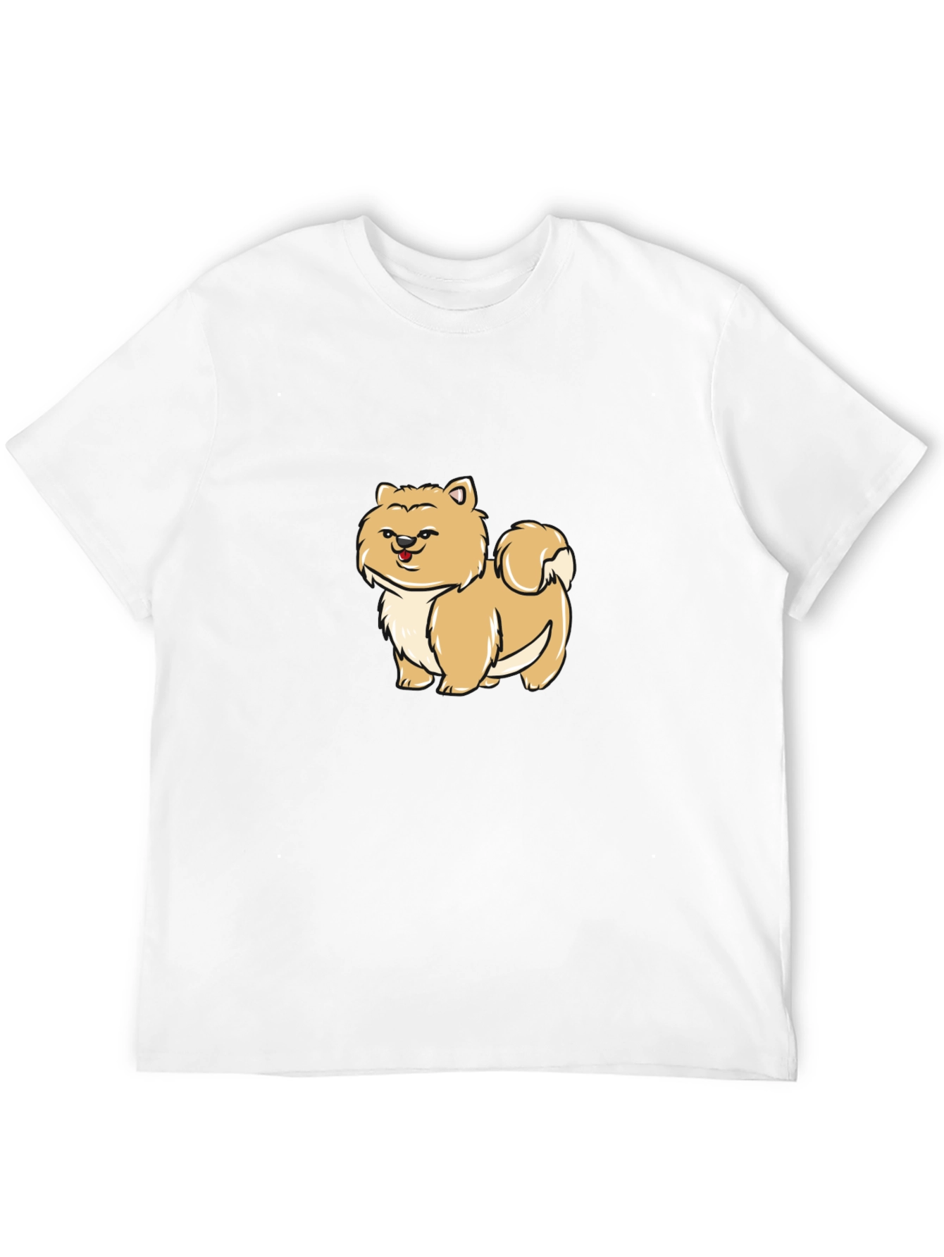 Cute Pomeranian Dog Graphic T-Shirt