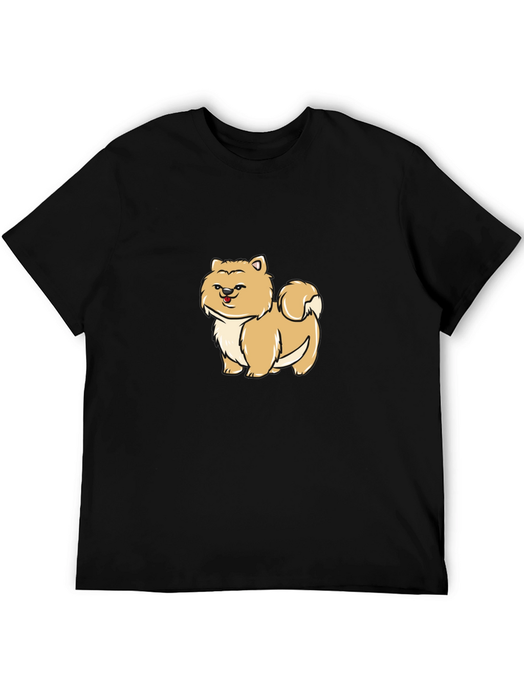 Cute Pomeranian Dog Graphic T-Shirt