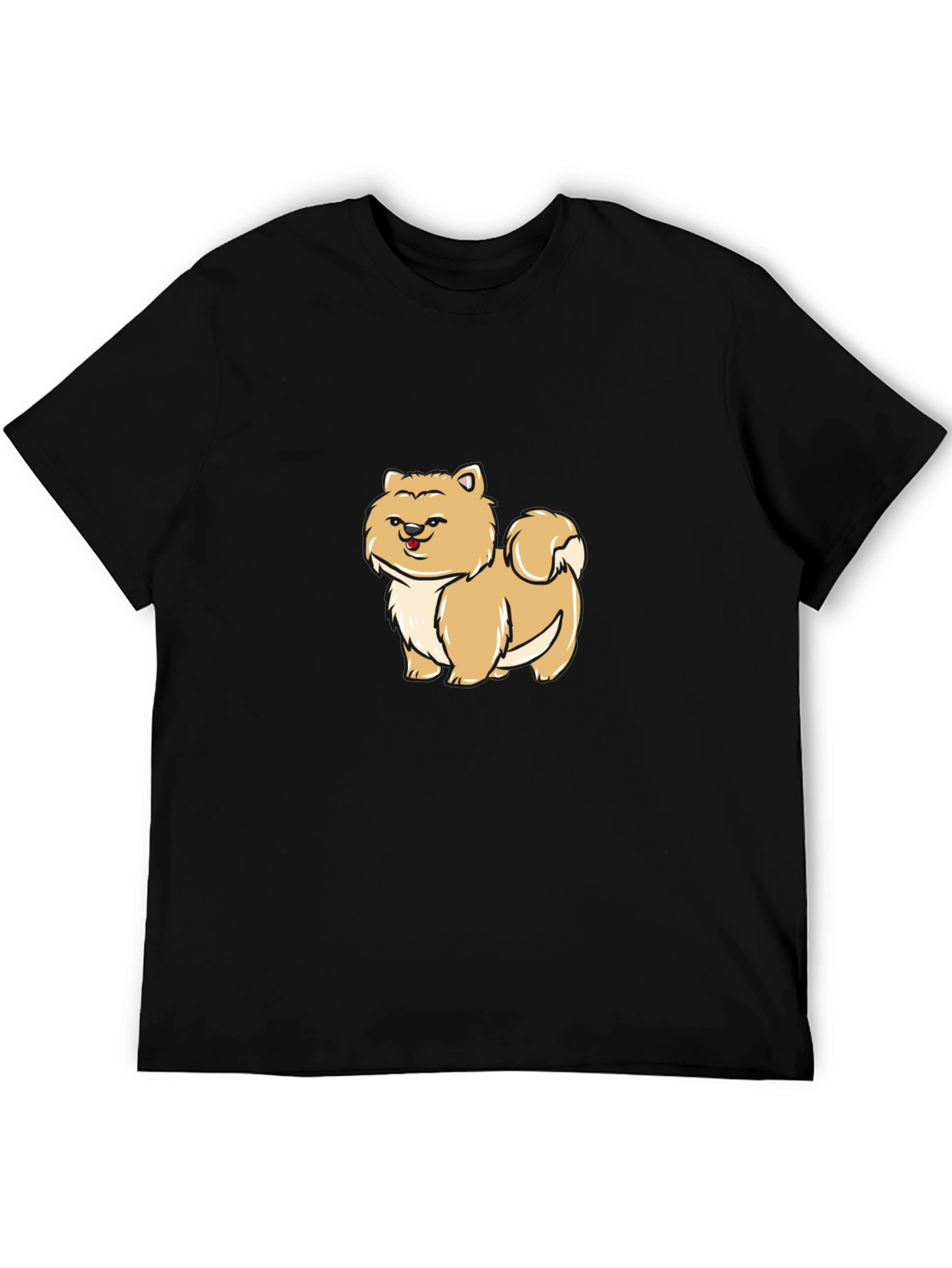 Cute Pomeranian Dog Graphic T-Shirt