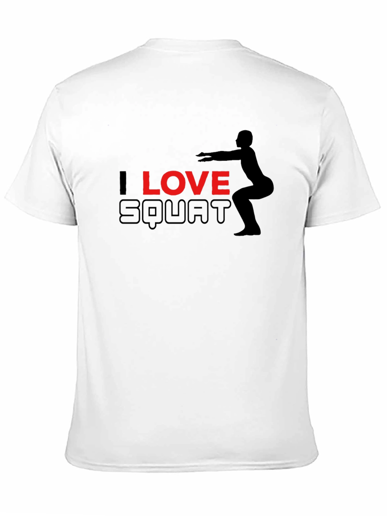I Love Squat Black T-Shirt
