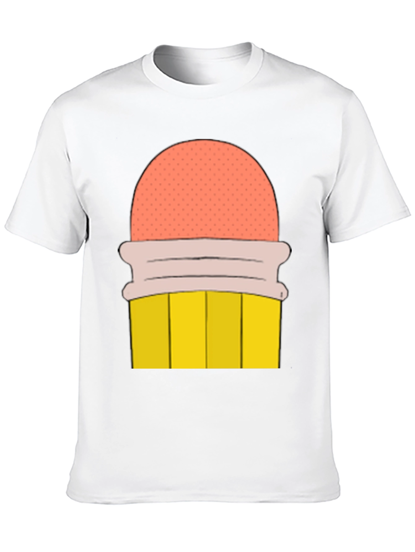 Pencil T-Shirt - Cartoon Graphic Tee
