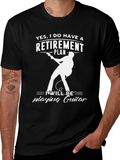 Retirement Guitar T-Shirt - Musician Gift