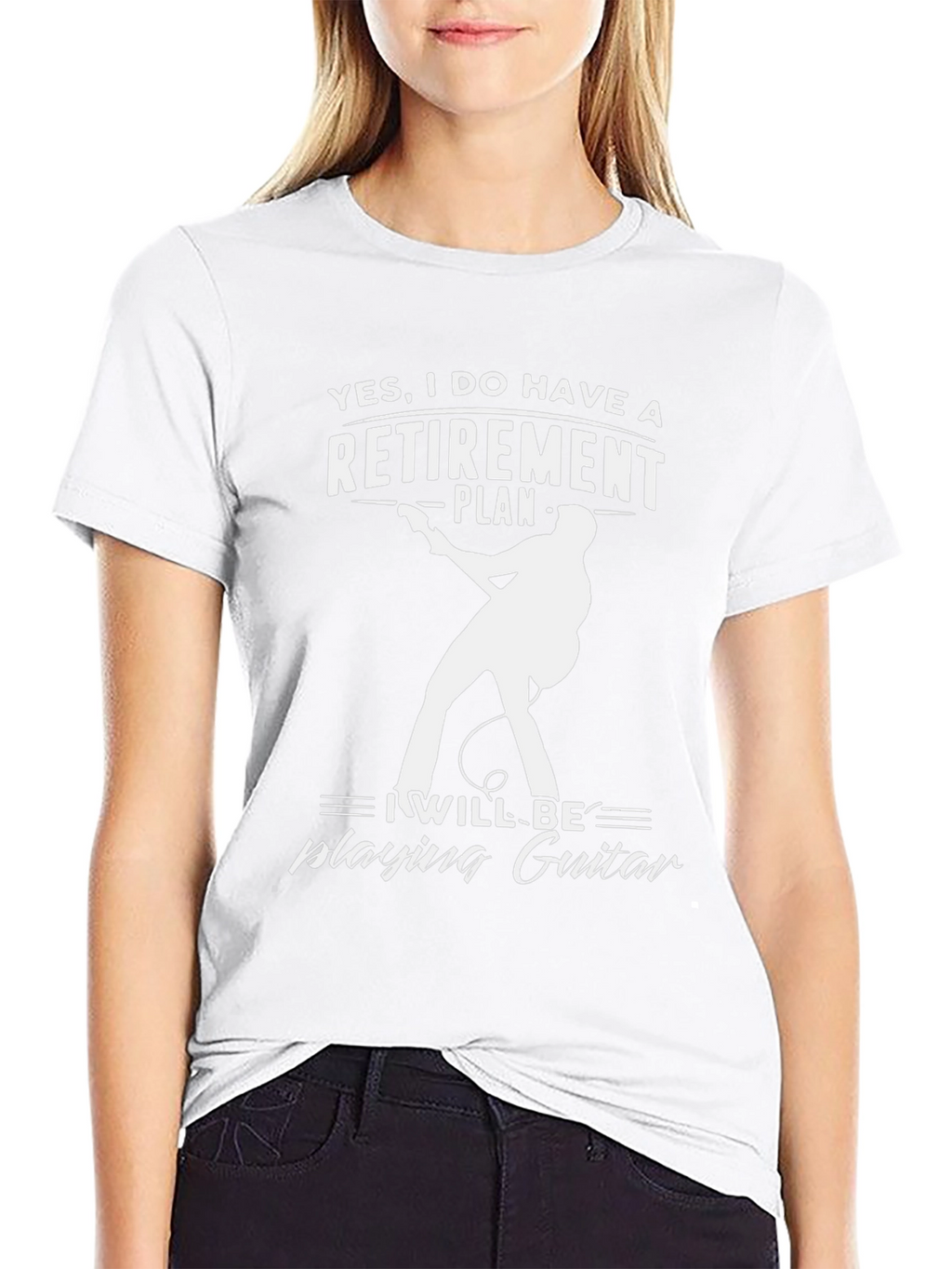 Retirement Guitar T-Shirt - Musician Gift