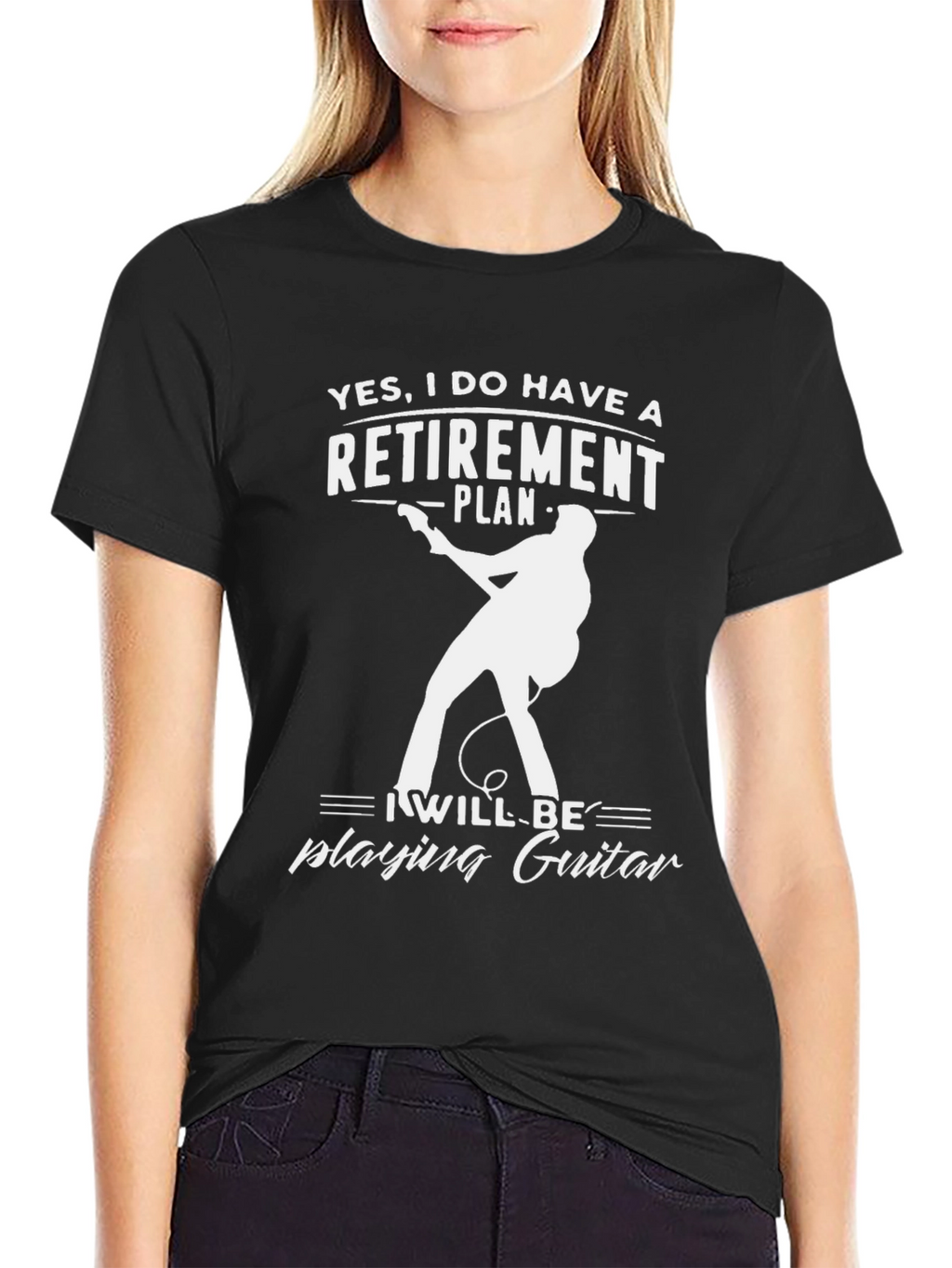 Retirement Guitar T-Shirt - Musician Gift