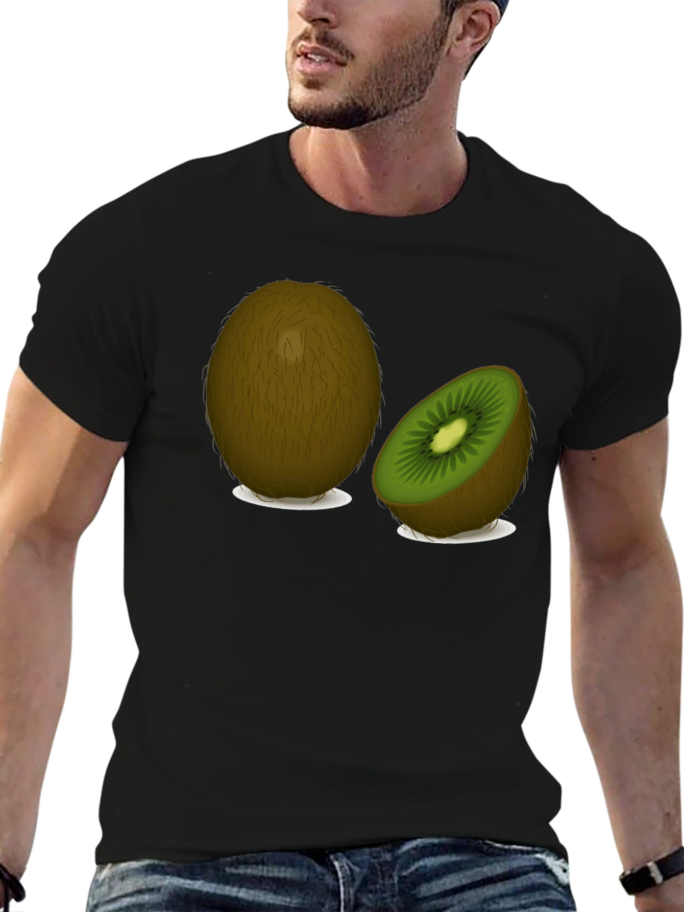 Kiwi Fruit Graphic Tee - Fresh & Fun