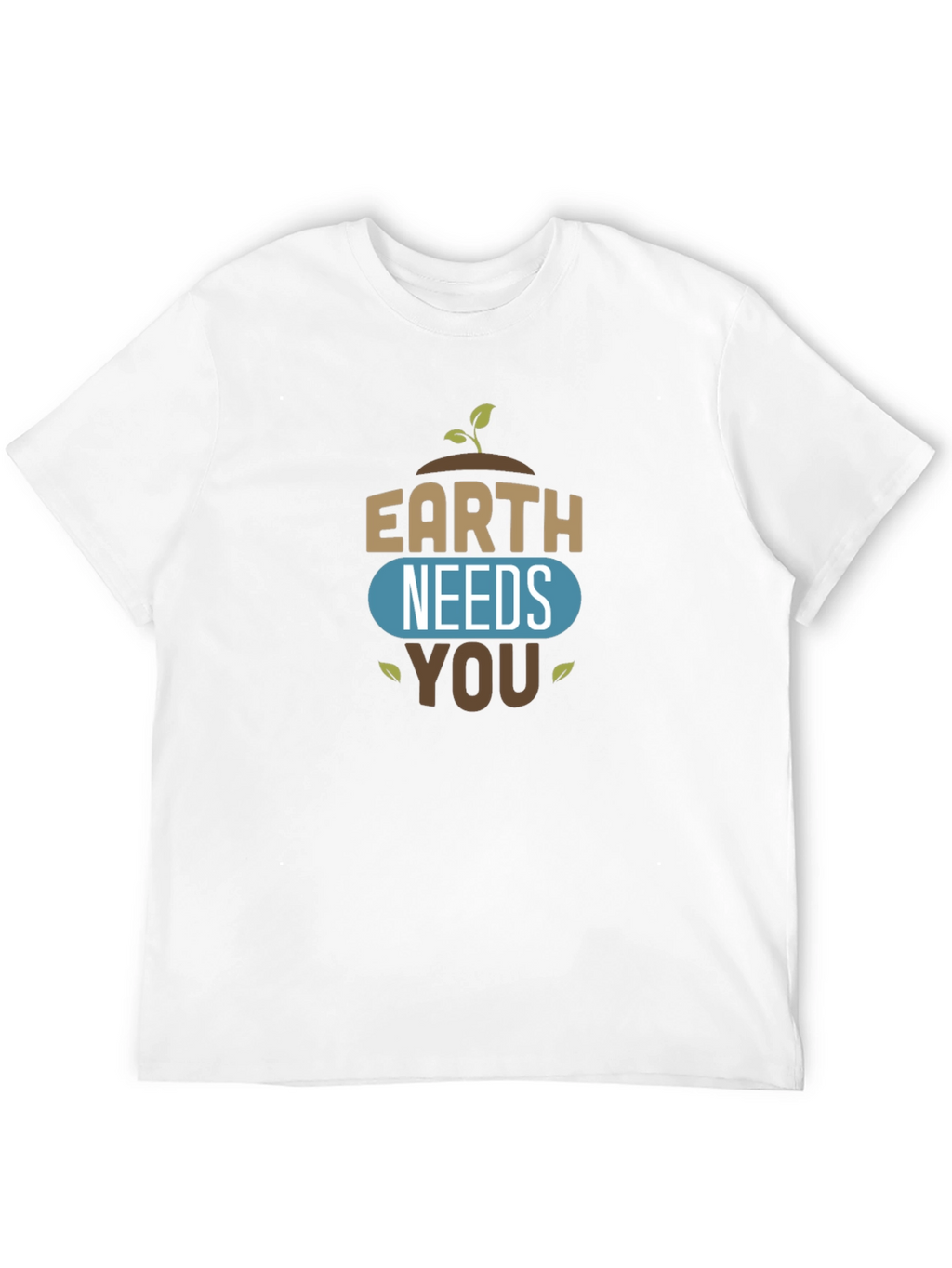 Earth Needs You Graphic Tee - Black