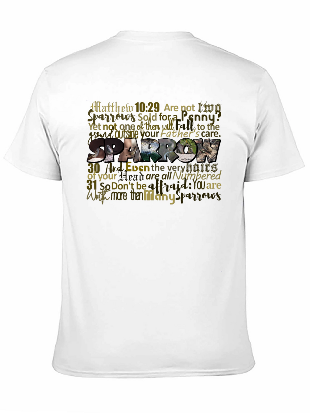Matthew 10:29 Sparrow T-Shirt