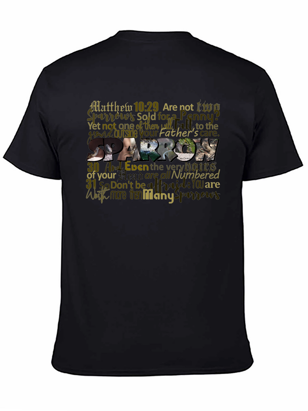 Matthew 10:29 Sparrow T-Shirt