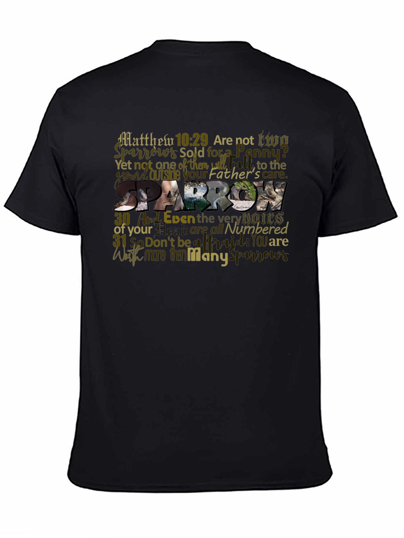 Matthew 10:29 Sparrow T-Shirt