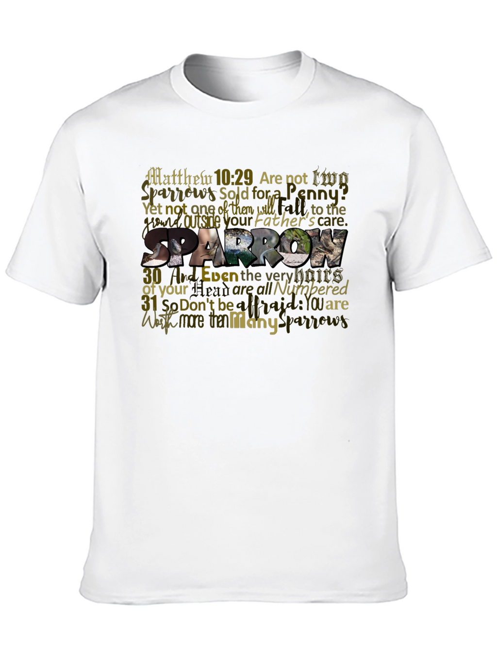 Matthew 10:29 Sparrow T-Shirt