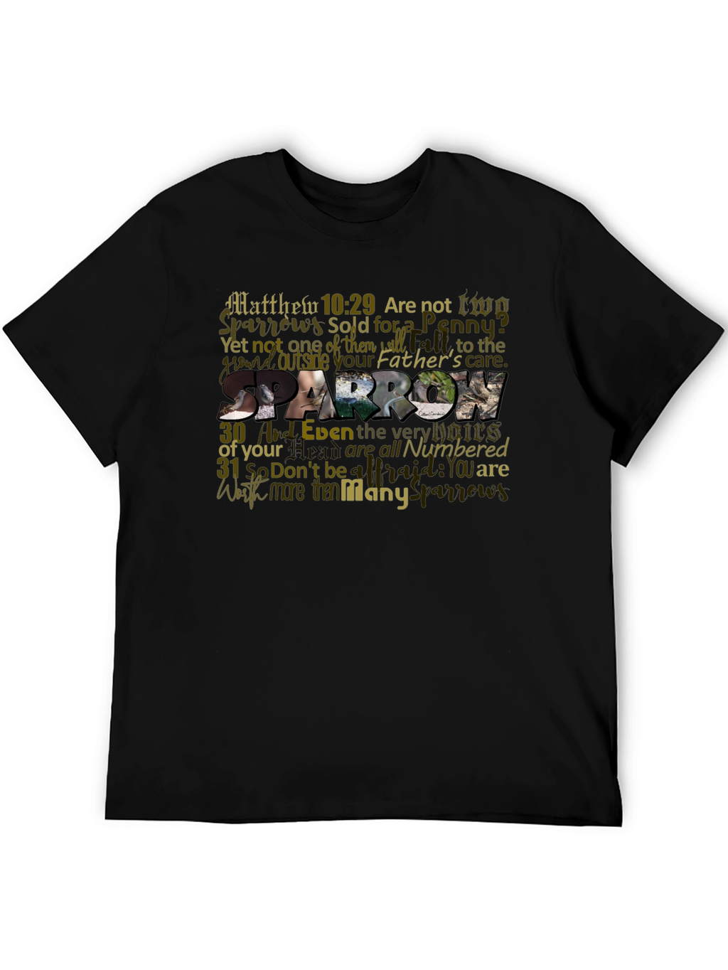 Matthew 10:29 Sparrow T-Shirt