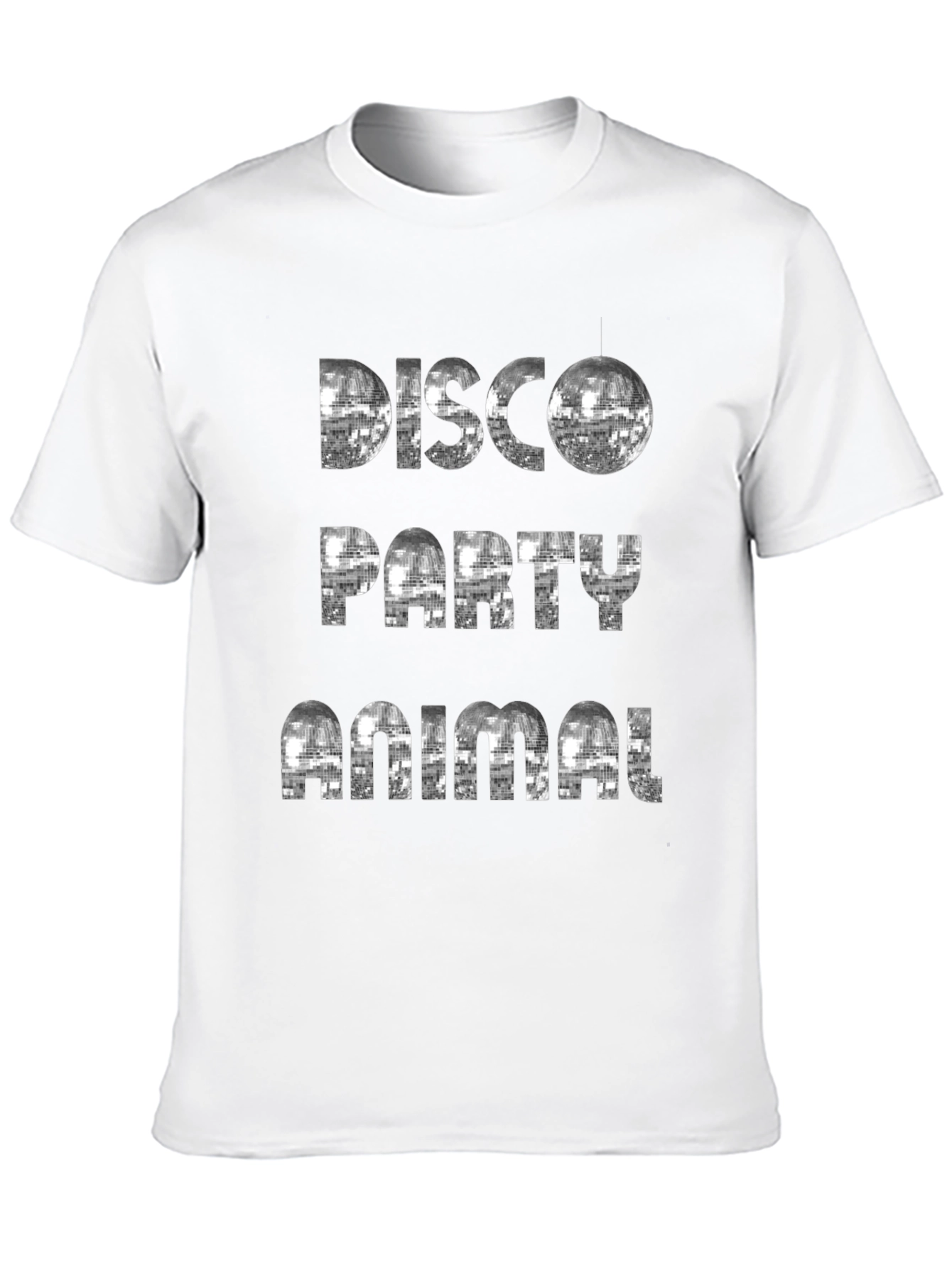 Disco Party Animal Graphic Tee
