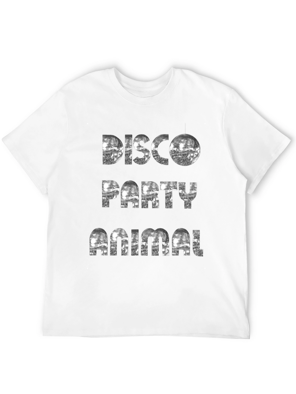 Disco Party Animal Graphic Tee