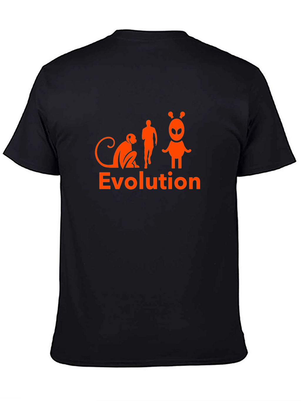 Evolution Alien Black T-Shirt